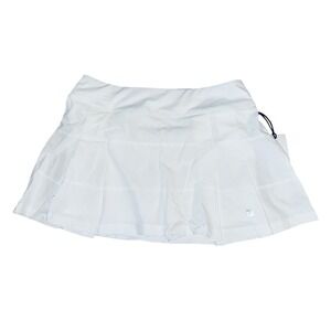 FILA Woven Pleated Skort Tennis/Pickleball Skirt NWT Medium White